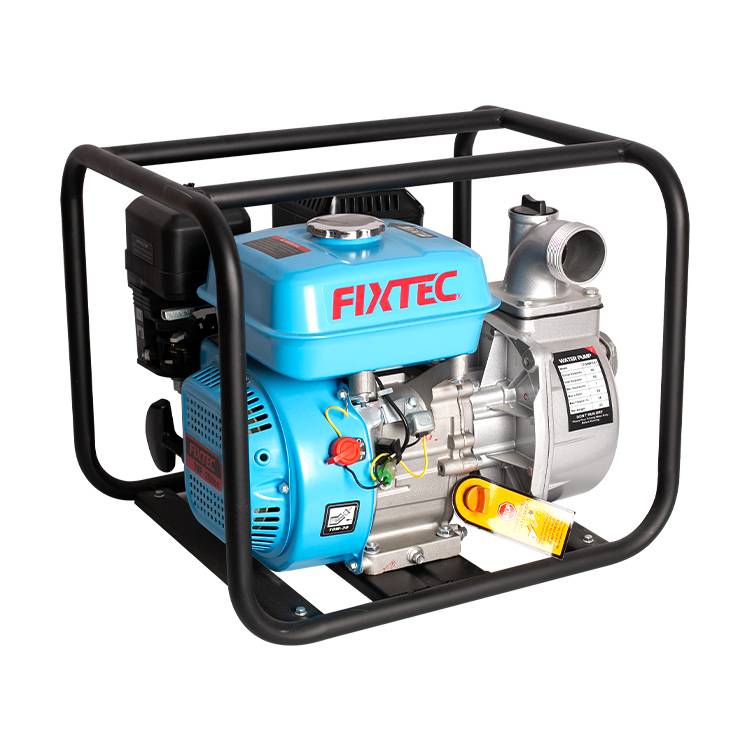 Fixtec Power Tools 5000w Petrol Gasoline Water Pump 26m Pupm Lift